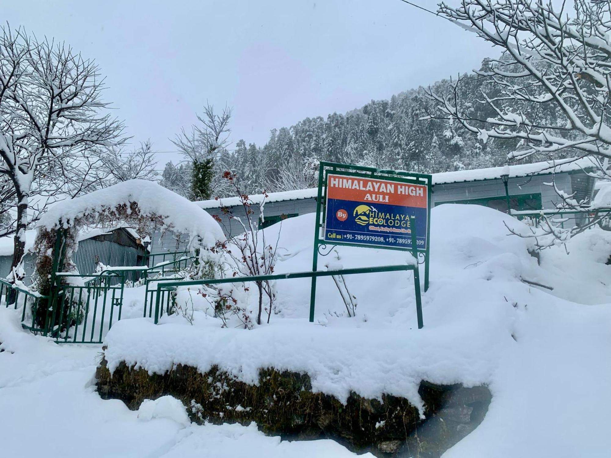 Himalayan High, Auli, By Himalayan Eco Lodges Joshimath Bagian luar foto